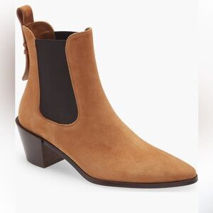 FRAME Le Lexington Chelsea Boot size 39.5 in Whiskey Suede